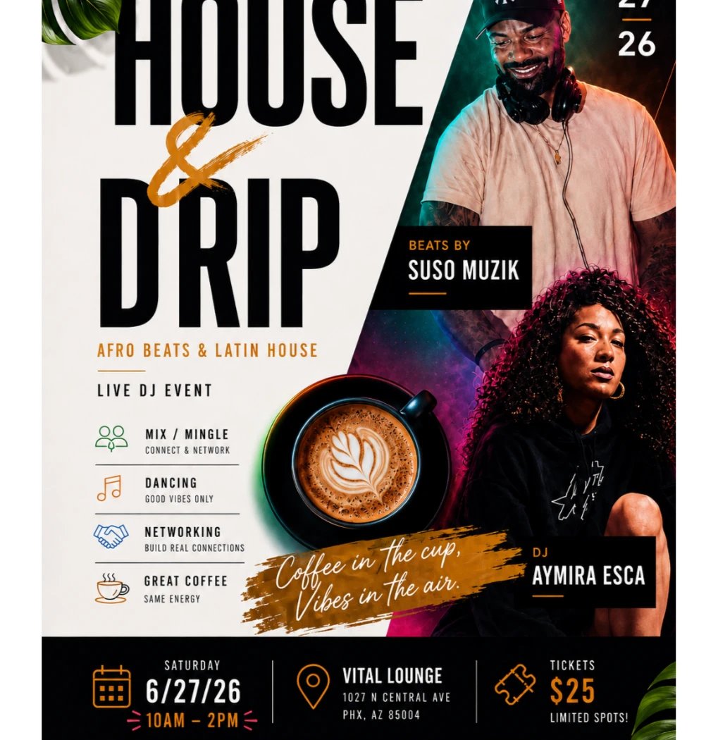 House & Drip: Coffee in the Cup, Vi 1