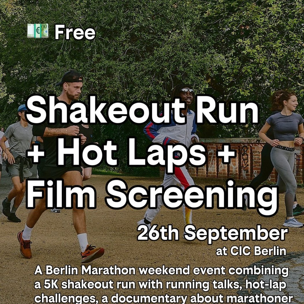 Shakeout Run + Hot Laps + Film Screening 1