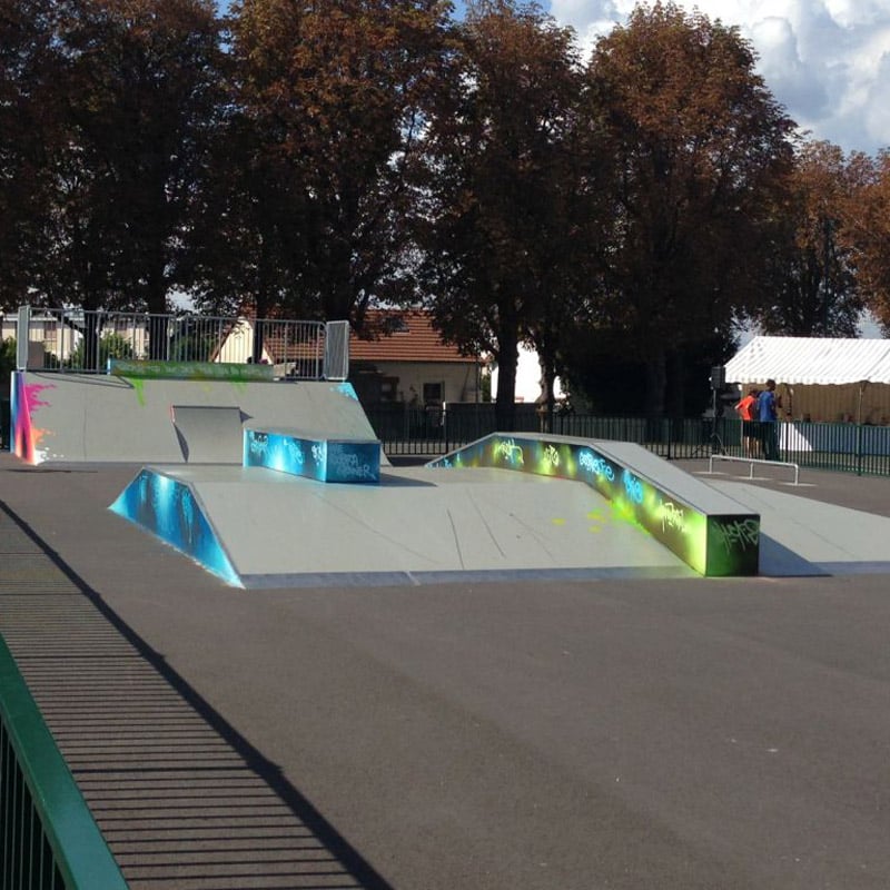 Skatepark de Nanterre PVC 2
