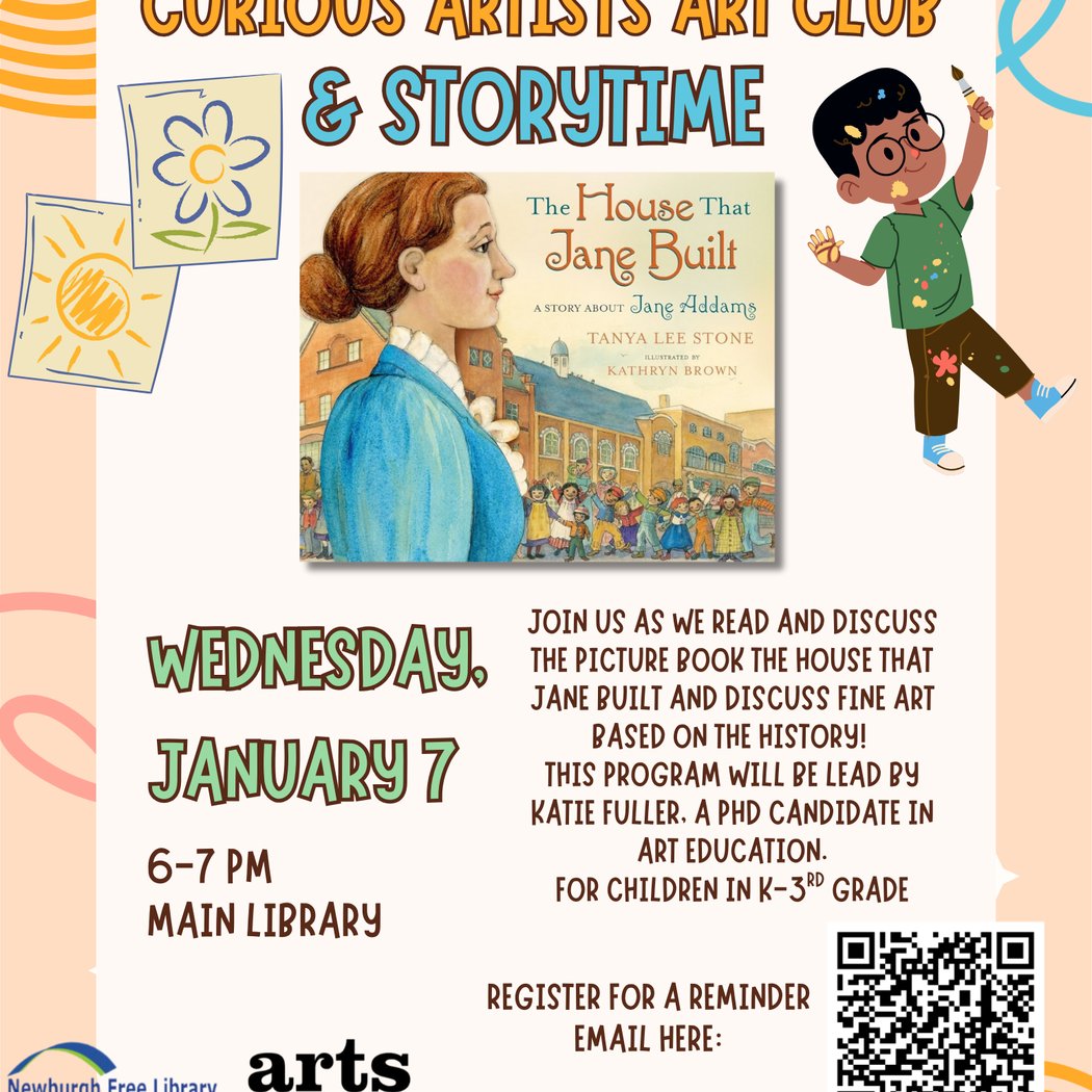 Curious Artists: Art Club & Storytime 1