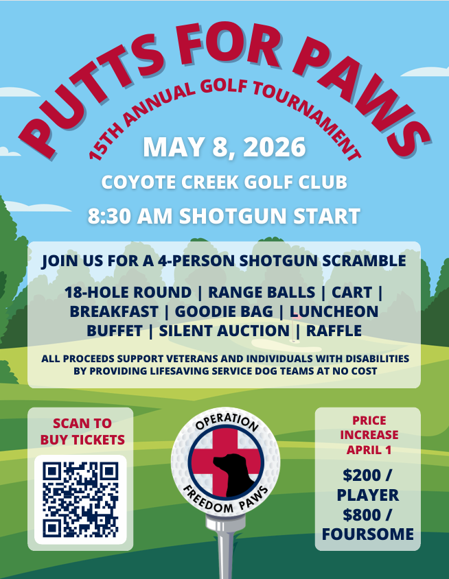 Putts for Paws 15th Annual Golf Tournament 1