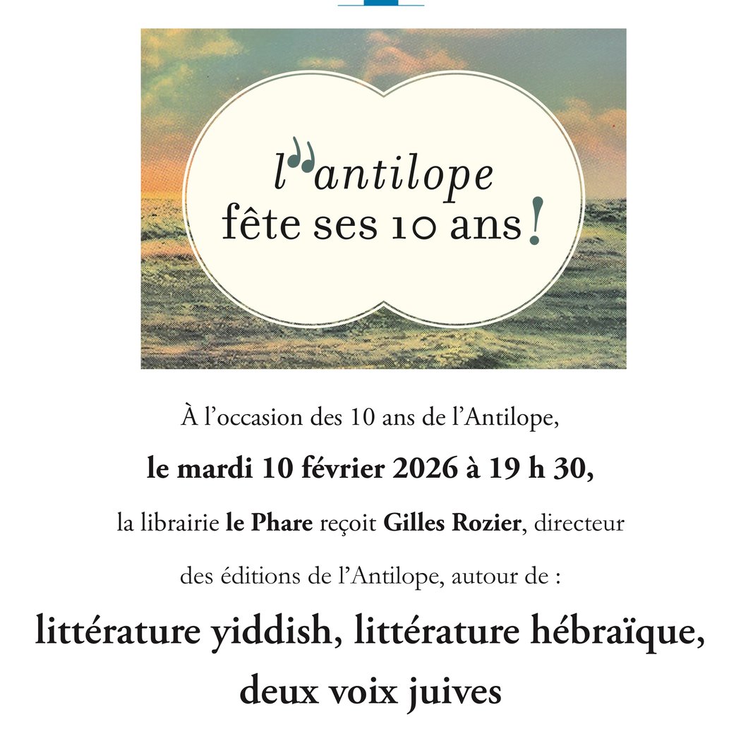 Rencontre avec Gilles Rozier des éditions de l'Antilope 1