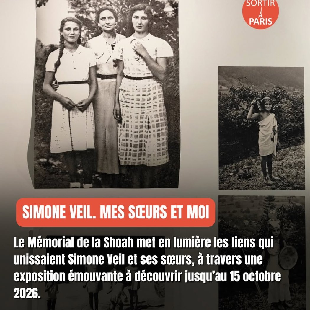 Visite guidée de l'exposition Simone Veil. Mes sœurs et moi 1