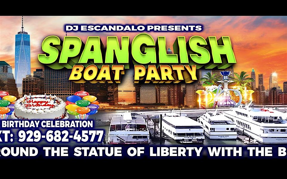 spanglish boat party 1