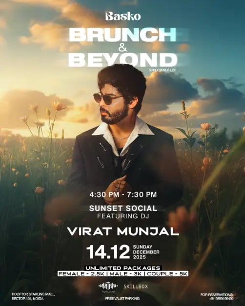 Sunset Social at Basko ft. DJ Virat Munjal 1