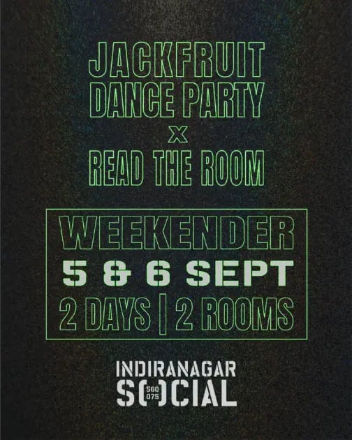 JackfruitDanceParty x Read the Room Weekender