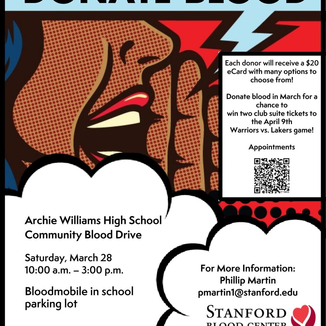 Blood Drive at Archie Williams 1