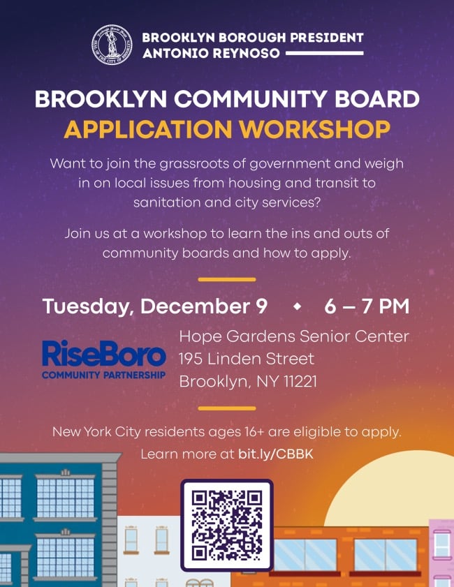 Community Board Application Workshop 1