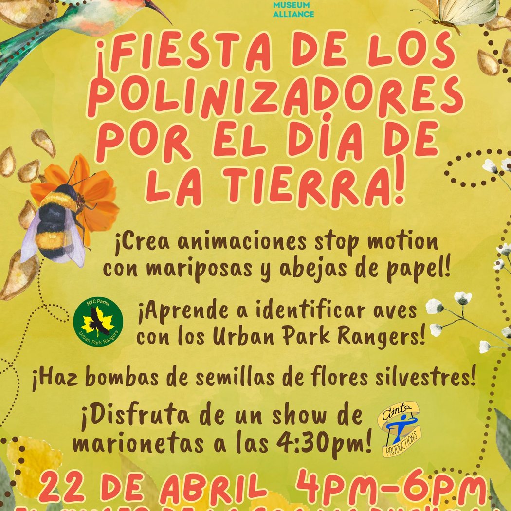¡Fiesta de los polinizadores por el Día de la Tierra! 1