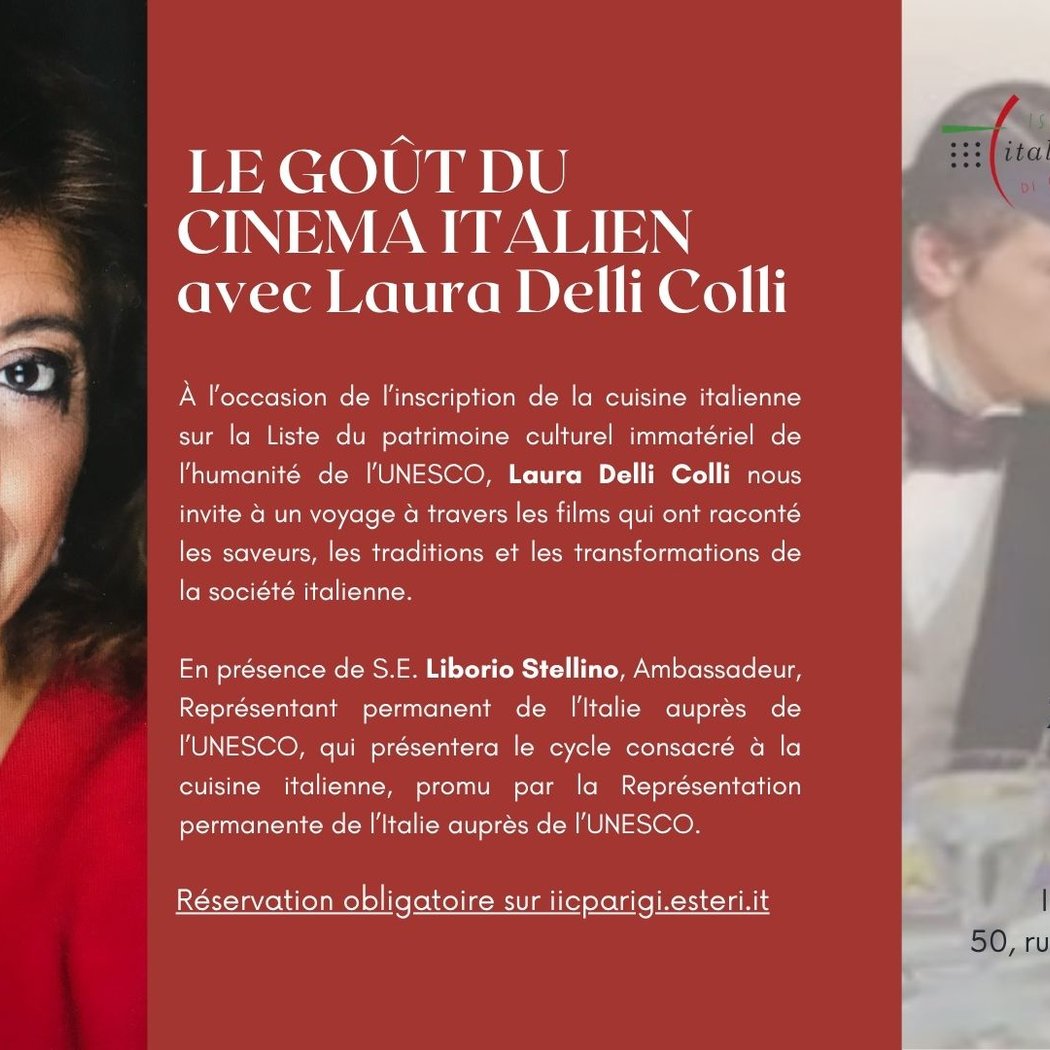 LE GOÛT DU CINEMA ITALIEN AVEC LAURA DELLI COLLI 1