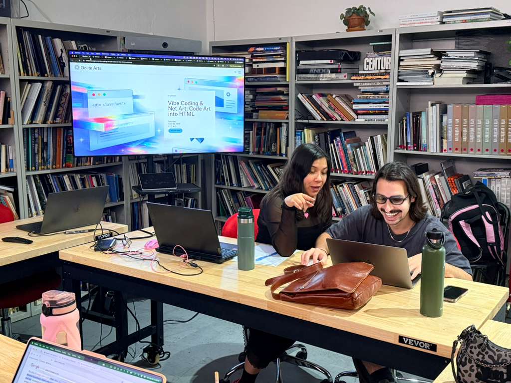Vibe Coding & Net Art: Code Art into HTML Workshop 1