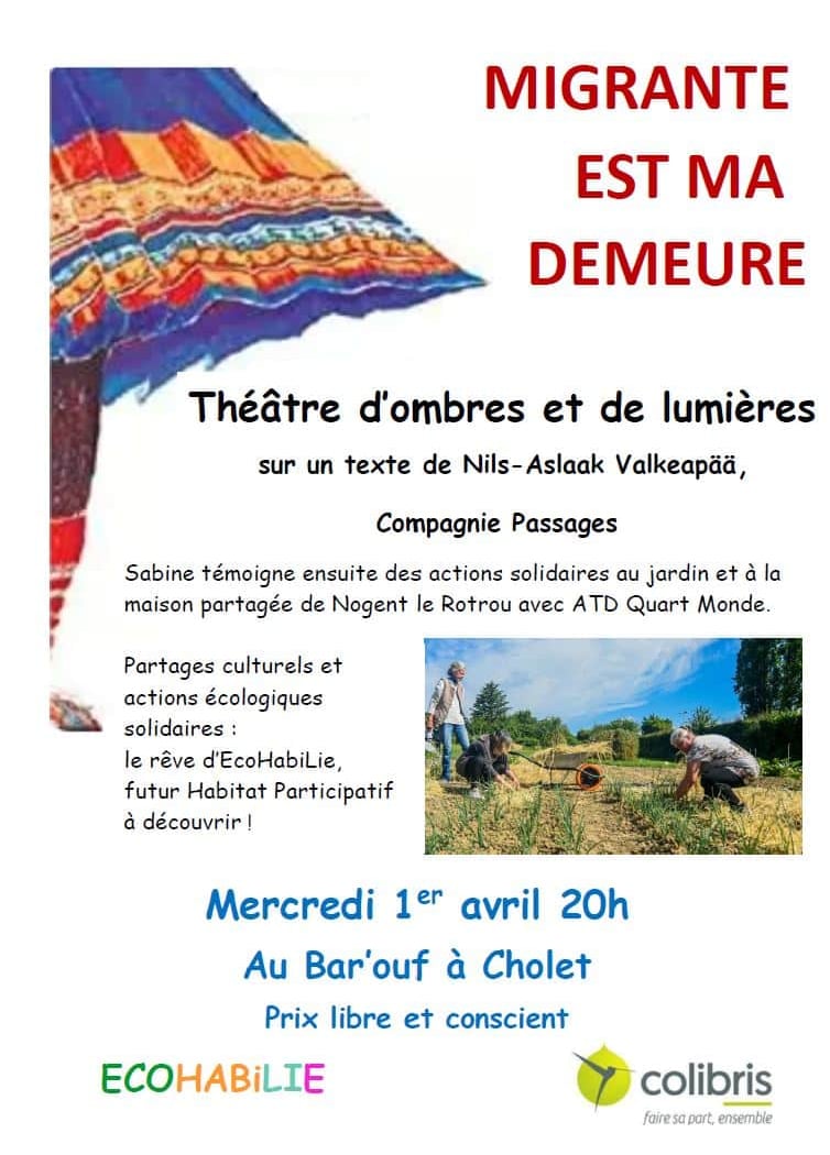 Migrante est ma demeure 1