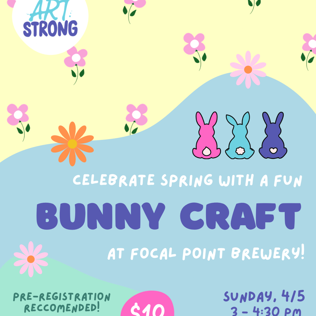 Art Strong: Easter Bunny Crafting 1