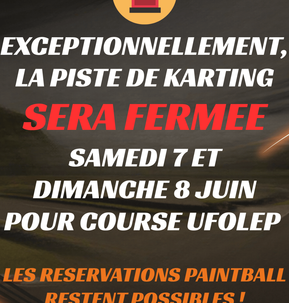 Fermeture Exceptionnelle Samedi 7 et Dimanche 8 Juin 2025 1