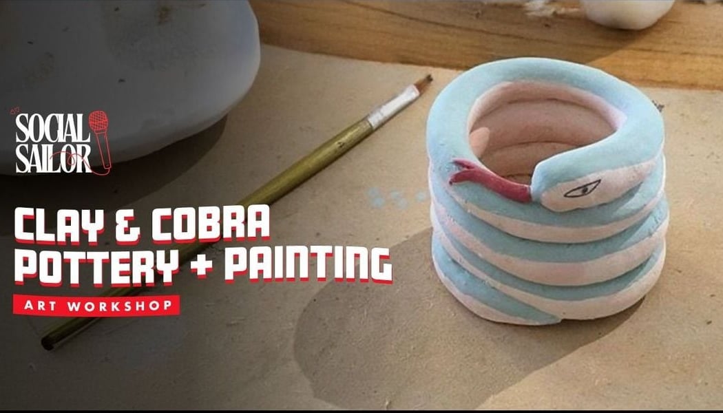 Clay & Cobra Pottery + Painting 1