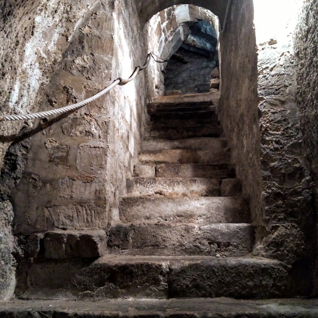 Souterrain de l'escalier du général Leclerc 1