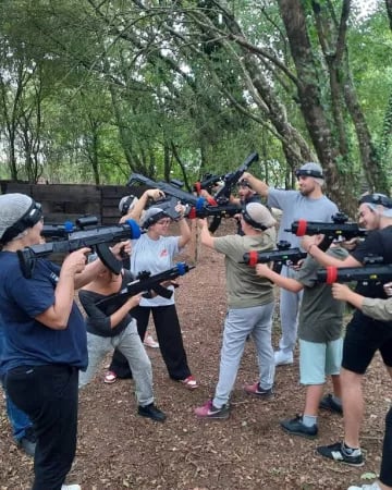 Laser Game extérieur entre NANTES et CHOLET / ARENA-CHALLENGE 1