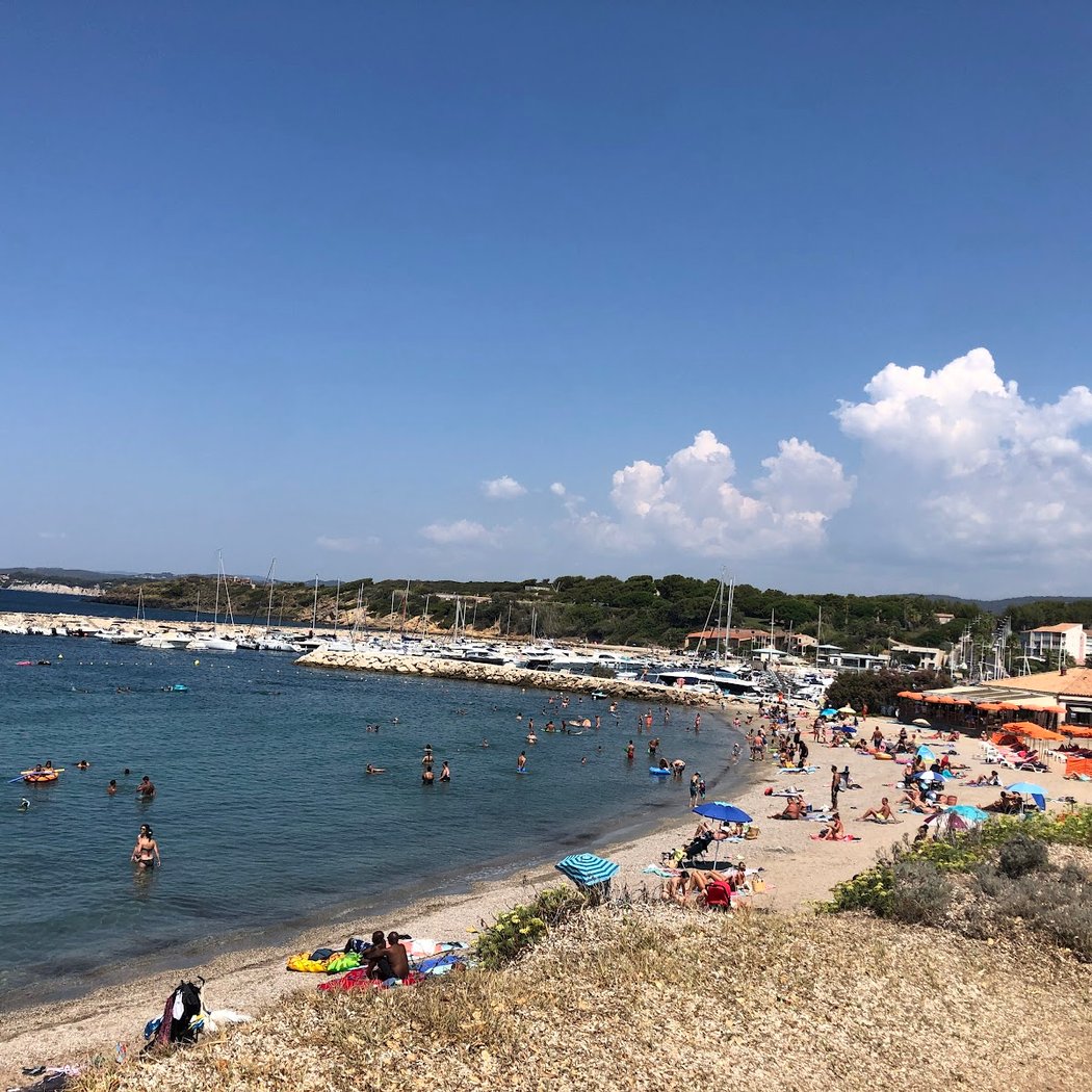 Plage de la Coudoulière 2