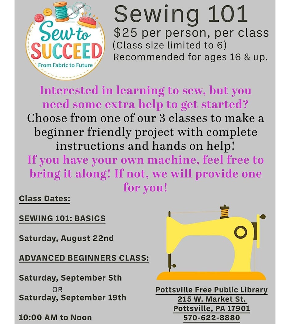 Sewing 101 with Sew to Succeed 2