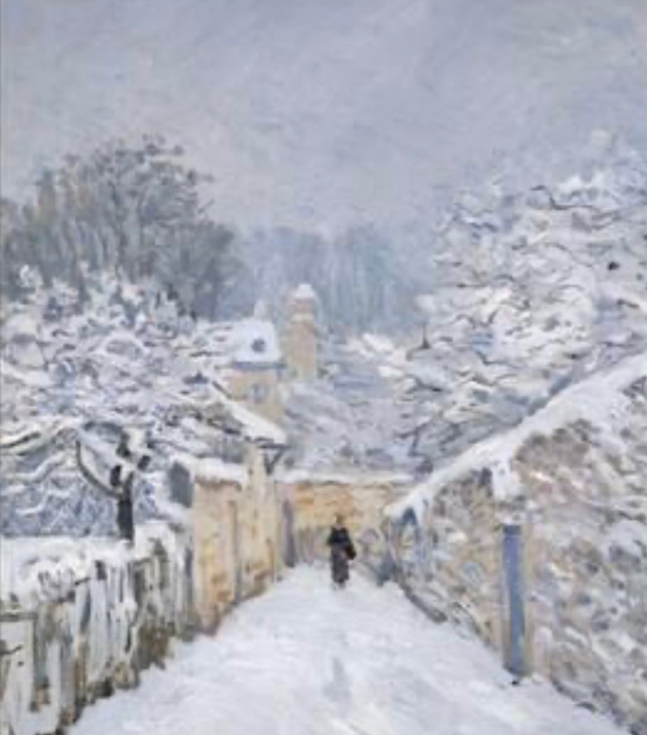 PAINT PARTY-Adults and/or Adults with Kids Ages 14+ (Impressionists Winter) 1