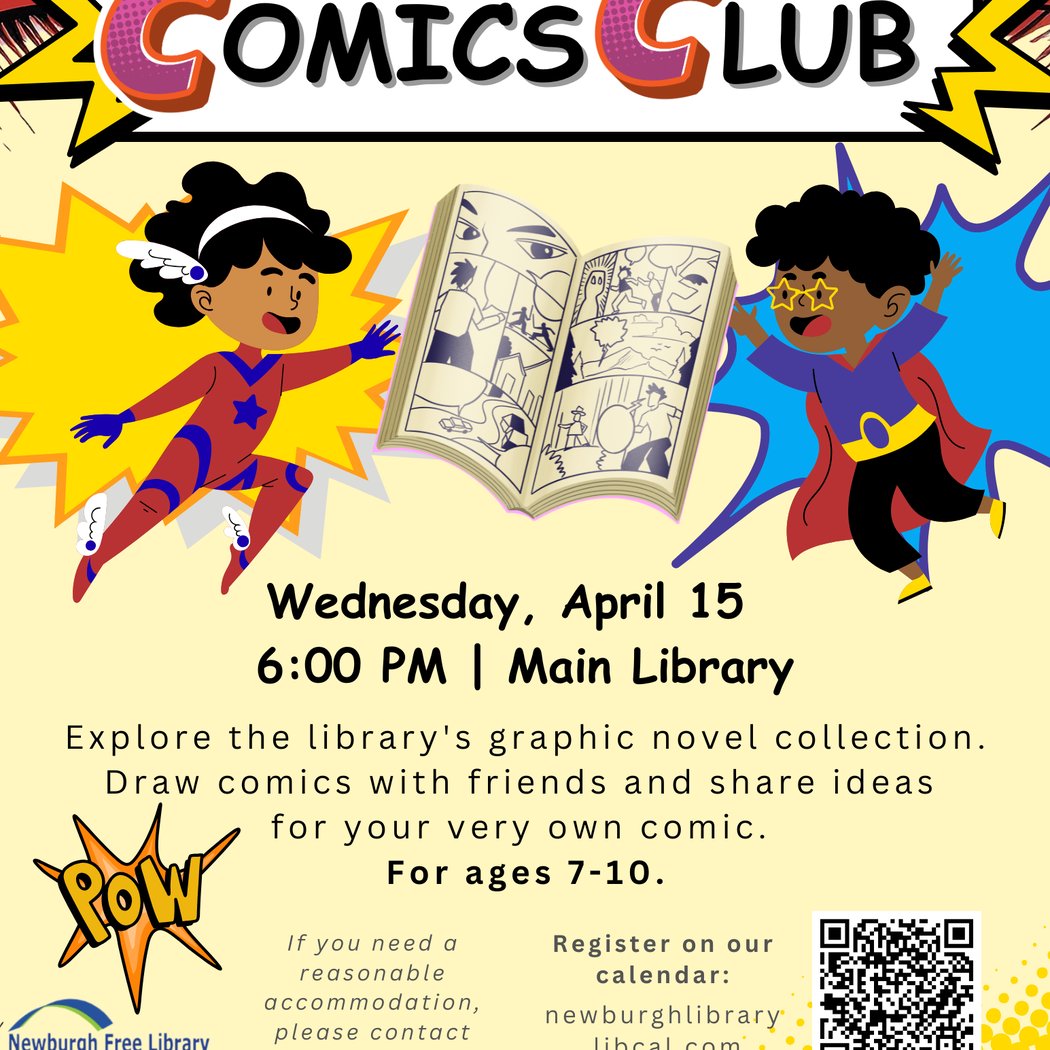 Comics Club In-Person 1