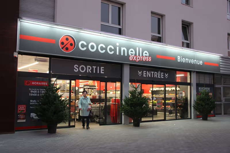 Coccinelle Supermarché 1