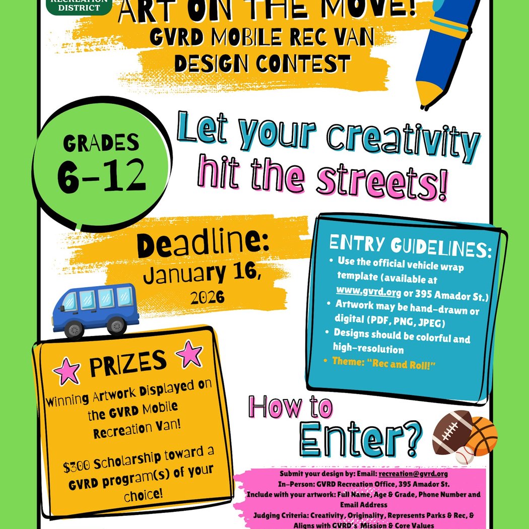 GVRD Mobile Rec Design Contest: Art on the Move! 1