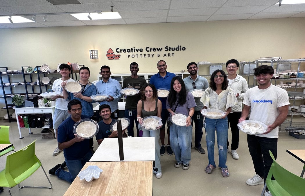 Team Sara, hand building experience 2