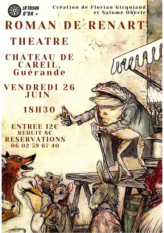 Spectacle solo Roman de Renart