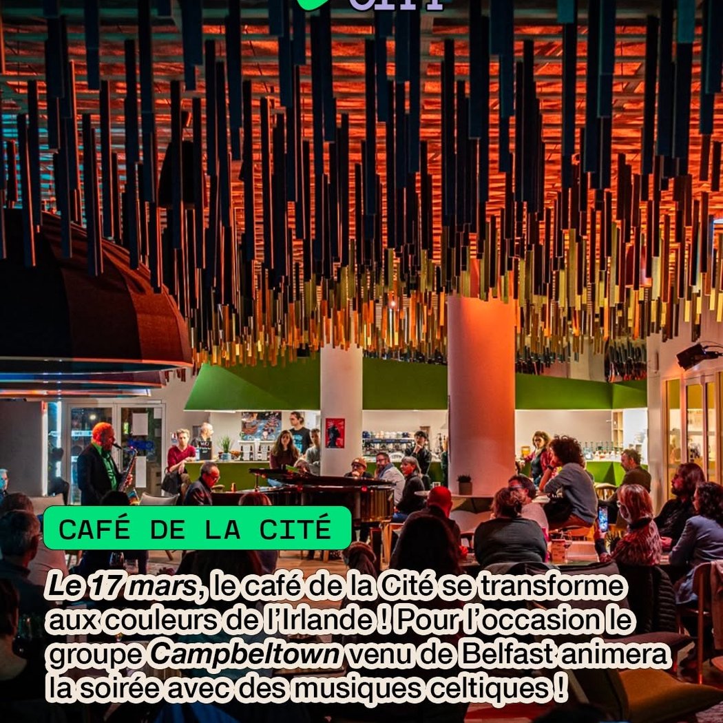Saint-Patrick au Café de la Cité 1