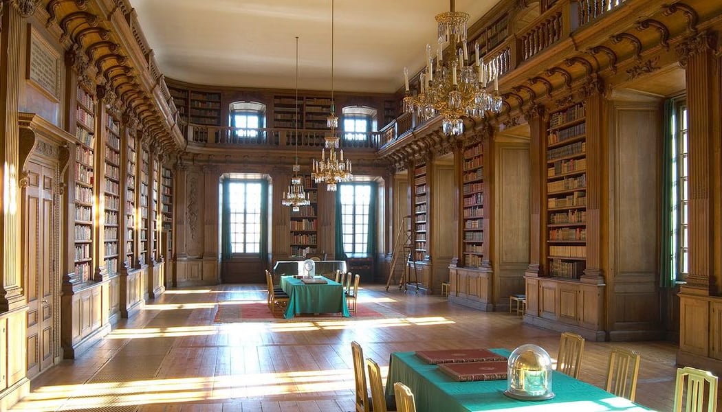 Visning av Bernadottebiblioteket