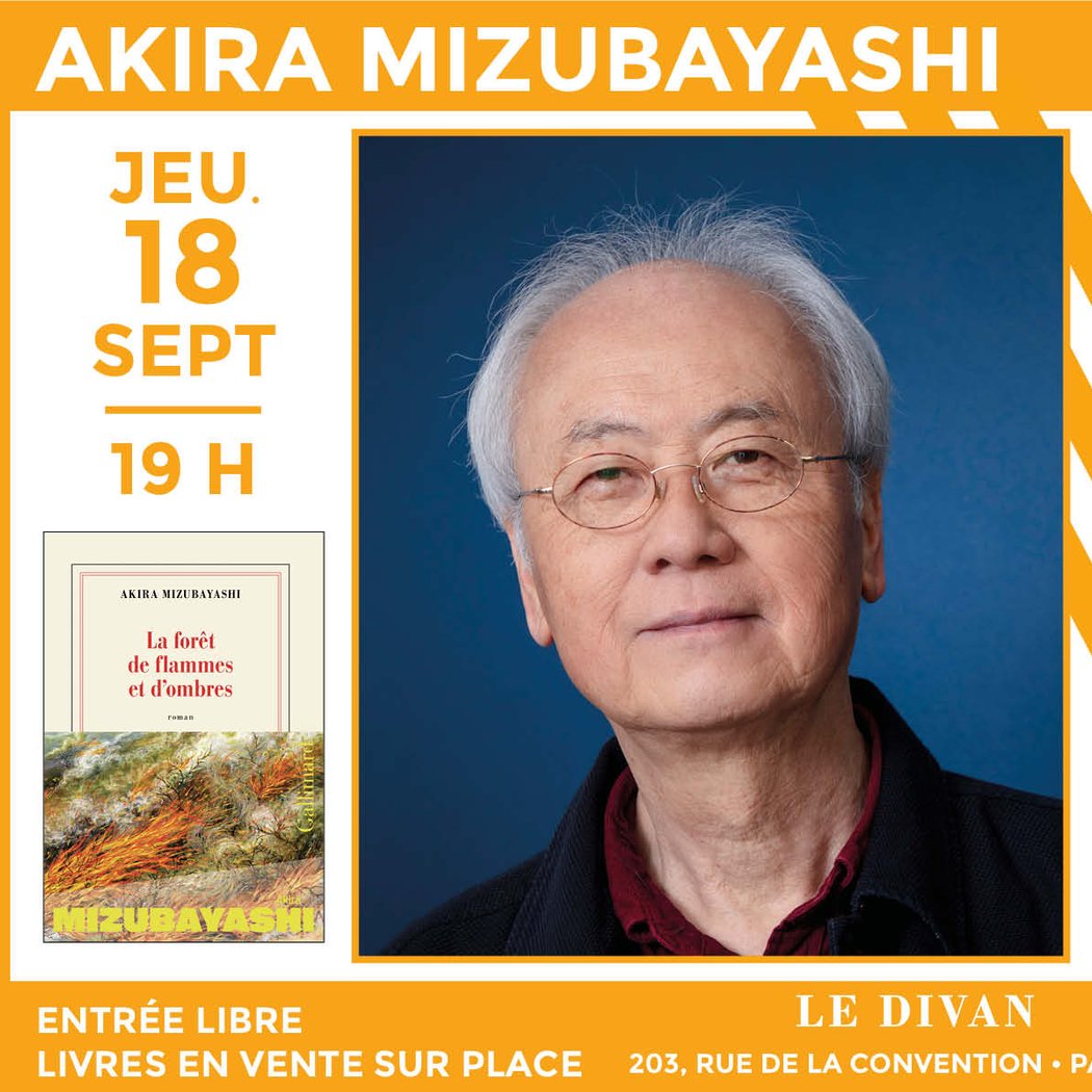 Akira Mizubayashi présente son nouveau roman « La Forêt de flammes et d'ombres » 1