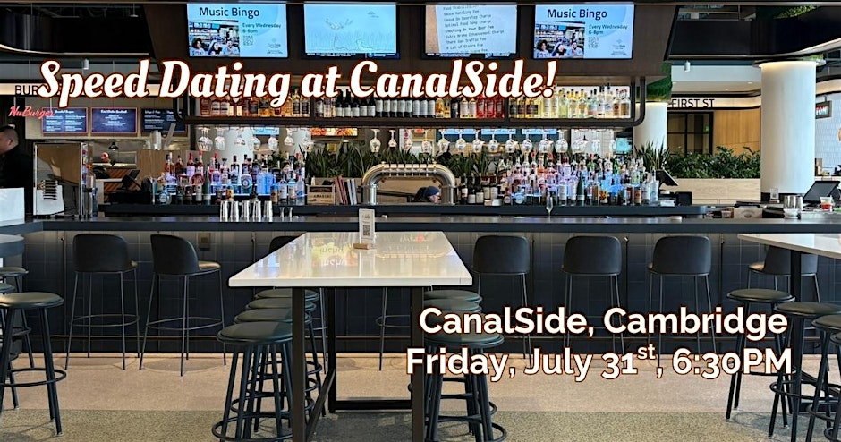 Speed Dating at CanalSide 1