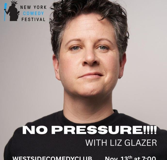 NO PRESSURE!!!! With Liz Glazer 1