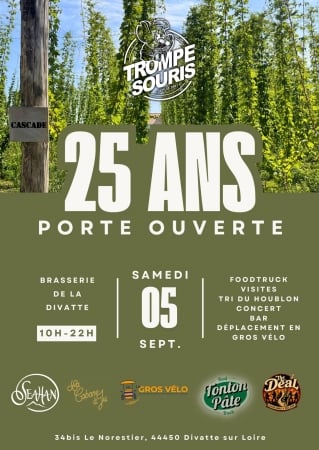Les 25 ans de la brasserie, ça se fête en grand !