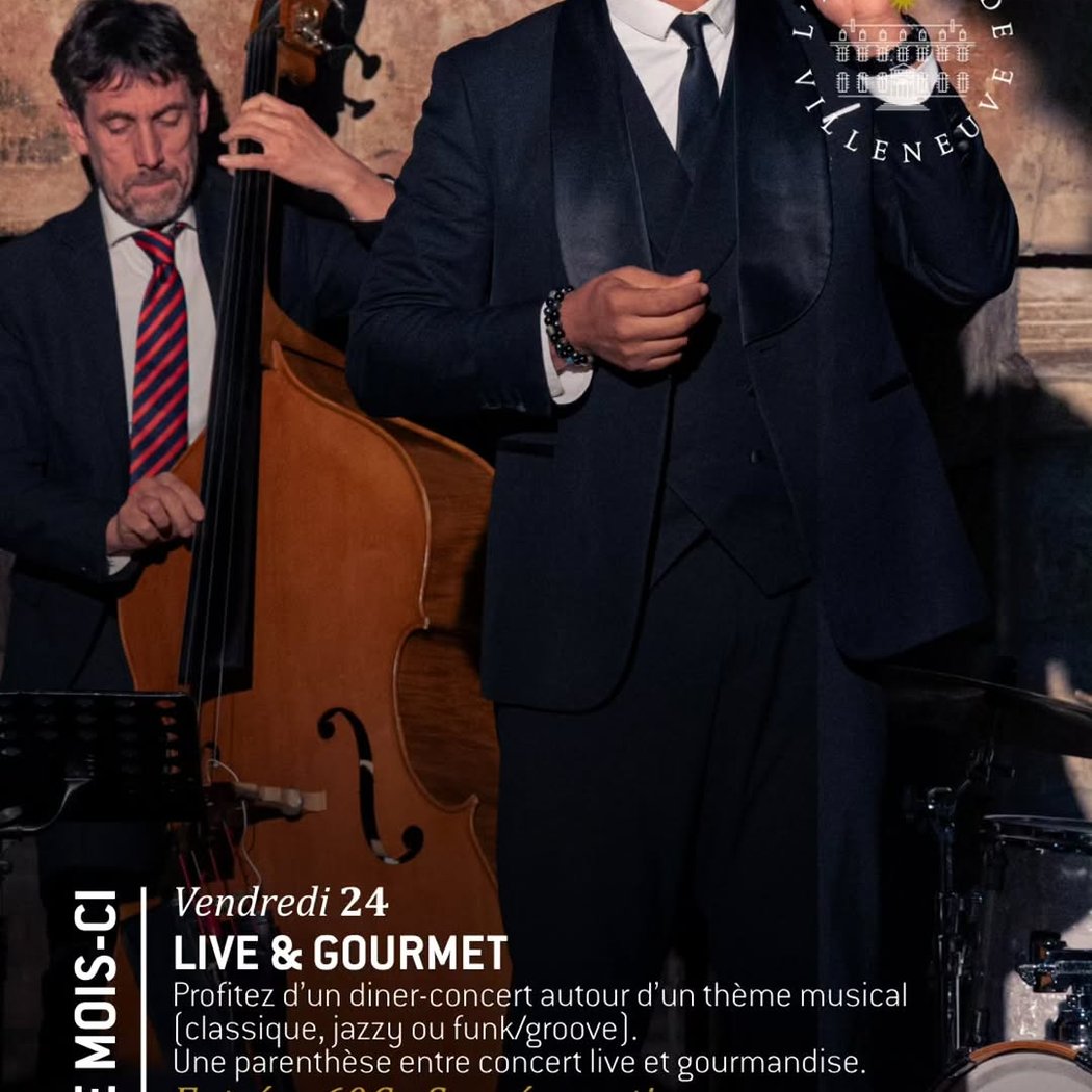 Live & Gourmet – Dîner-Concert 1