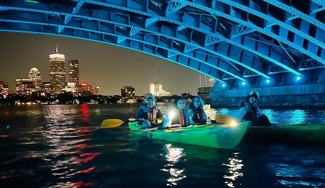 Summer Nights Paddling on the Charles 1