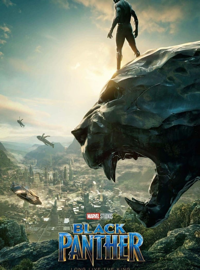 Black Panther Under the Stars