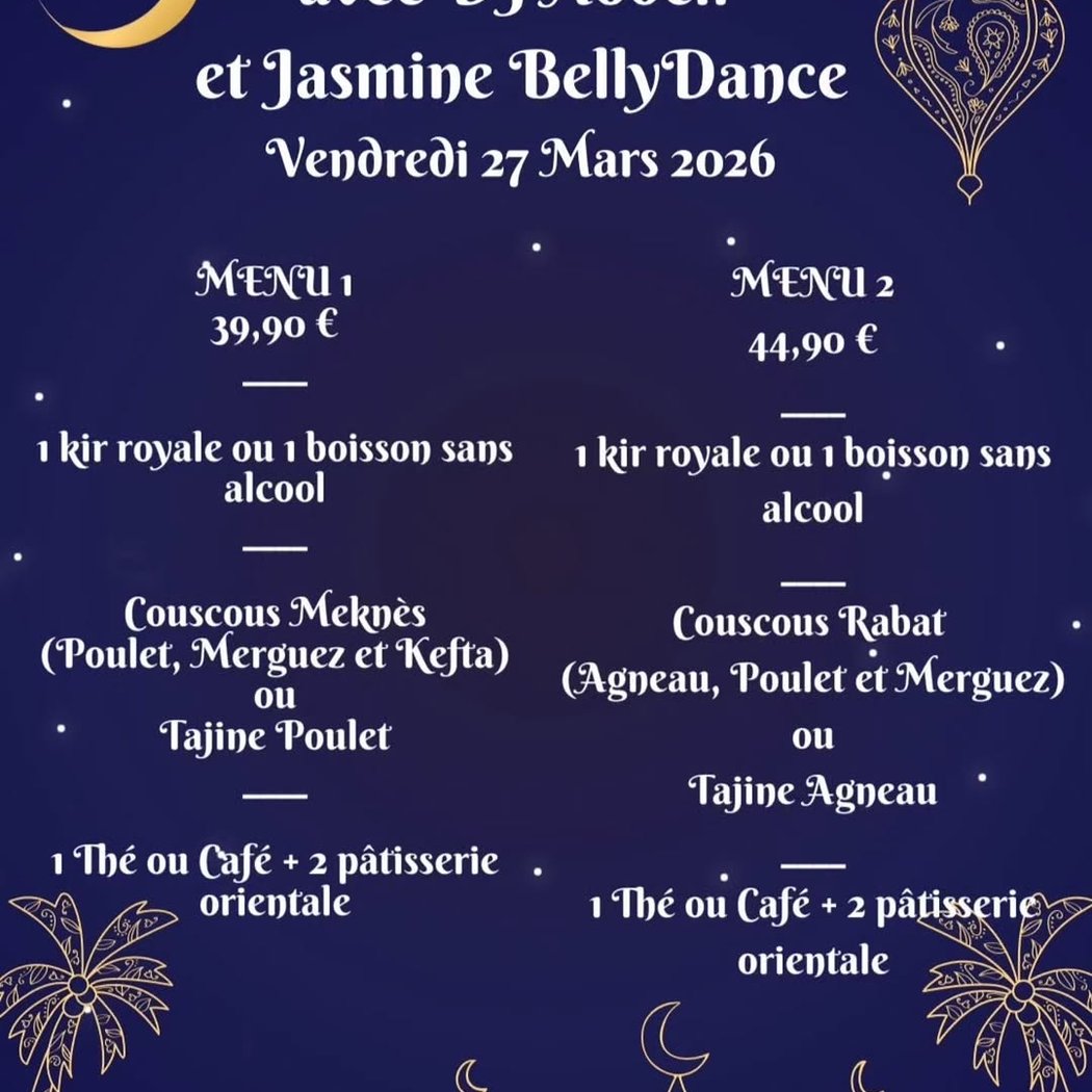 Soirée orientale avec DJ Abdell et Jasmin BellyDance 1