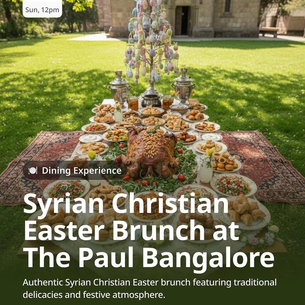 Syrian Christian Easter Brunch 1