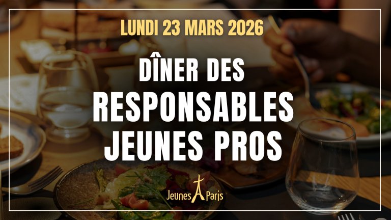 Soirée des responsables de groupes jeunes pros 1
