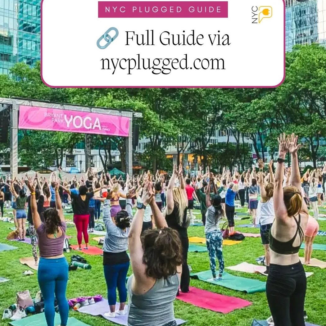 Yoga in Bryant Park 1