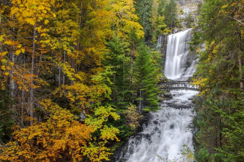 Waterfall of the Cirque de Saint-Même 1