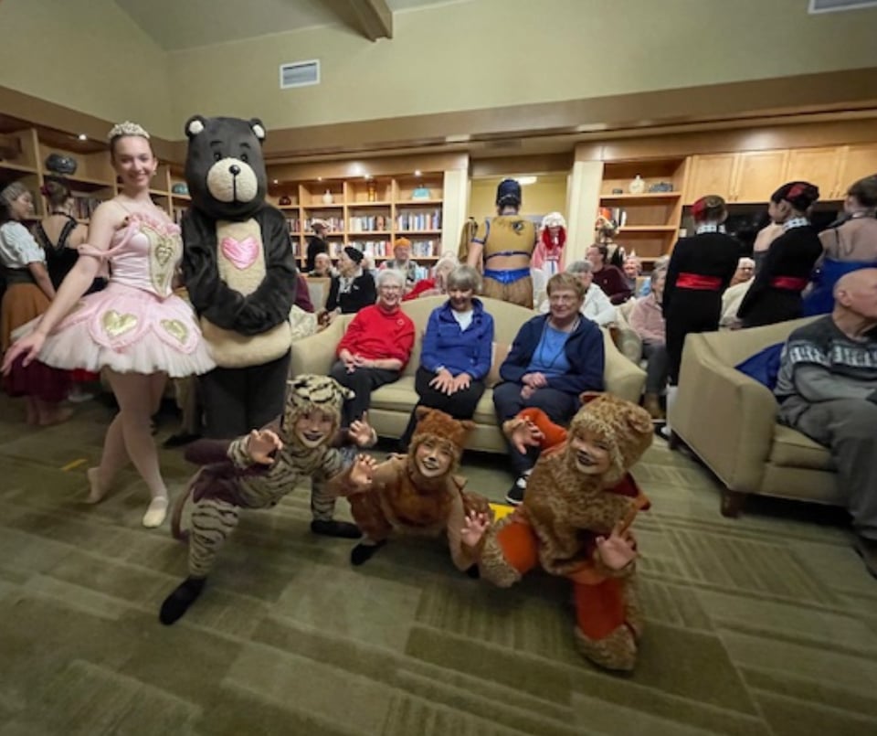 Young Dancer Teddy Bear Tea Party 4