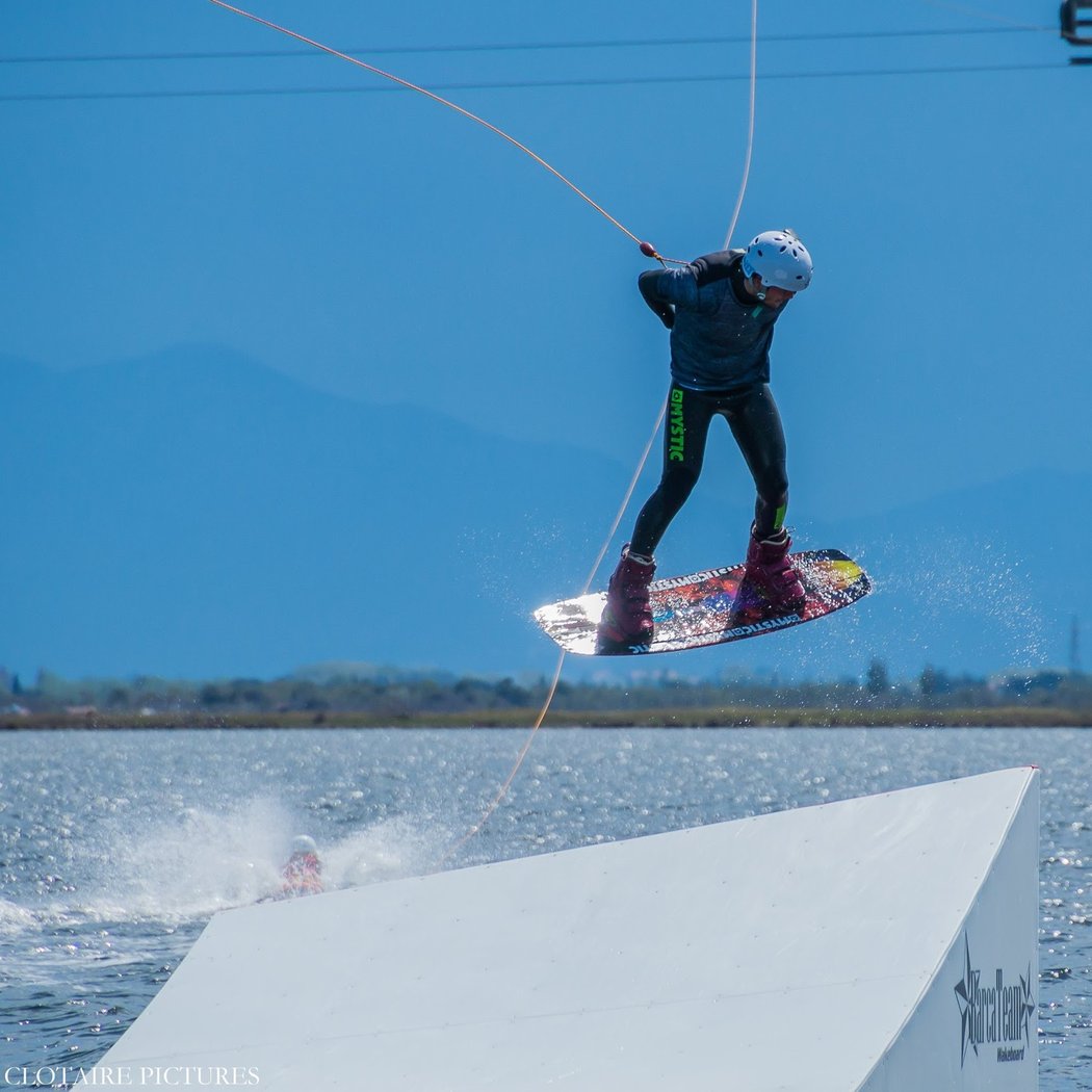 Téléski Nautique Barcarès wakeboard 1