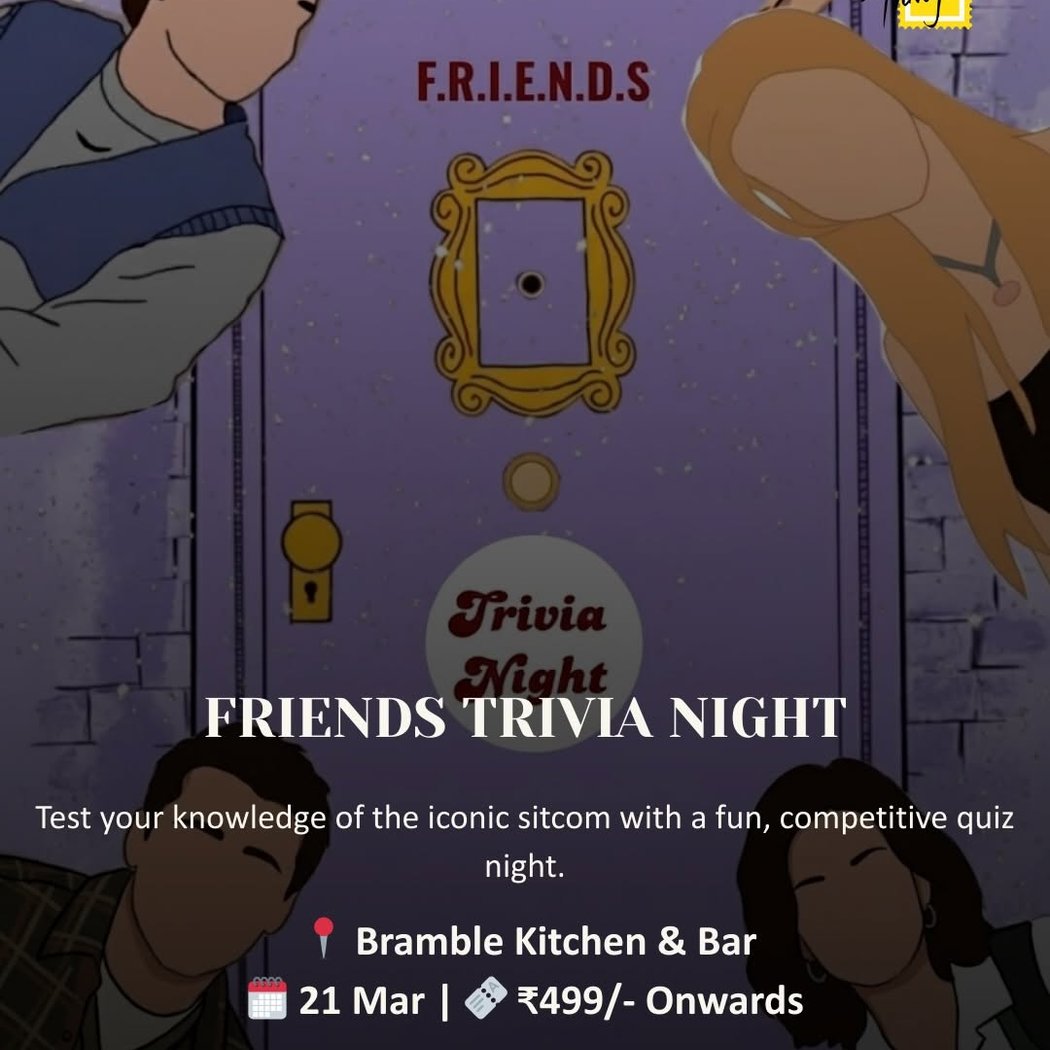 FRIENDS TRIVIA NIGHT 1