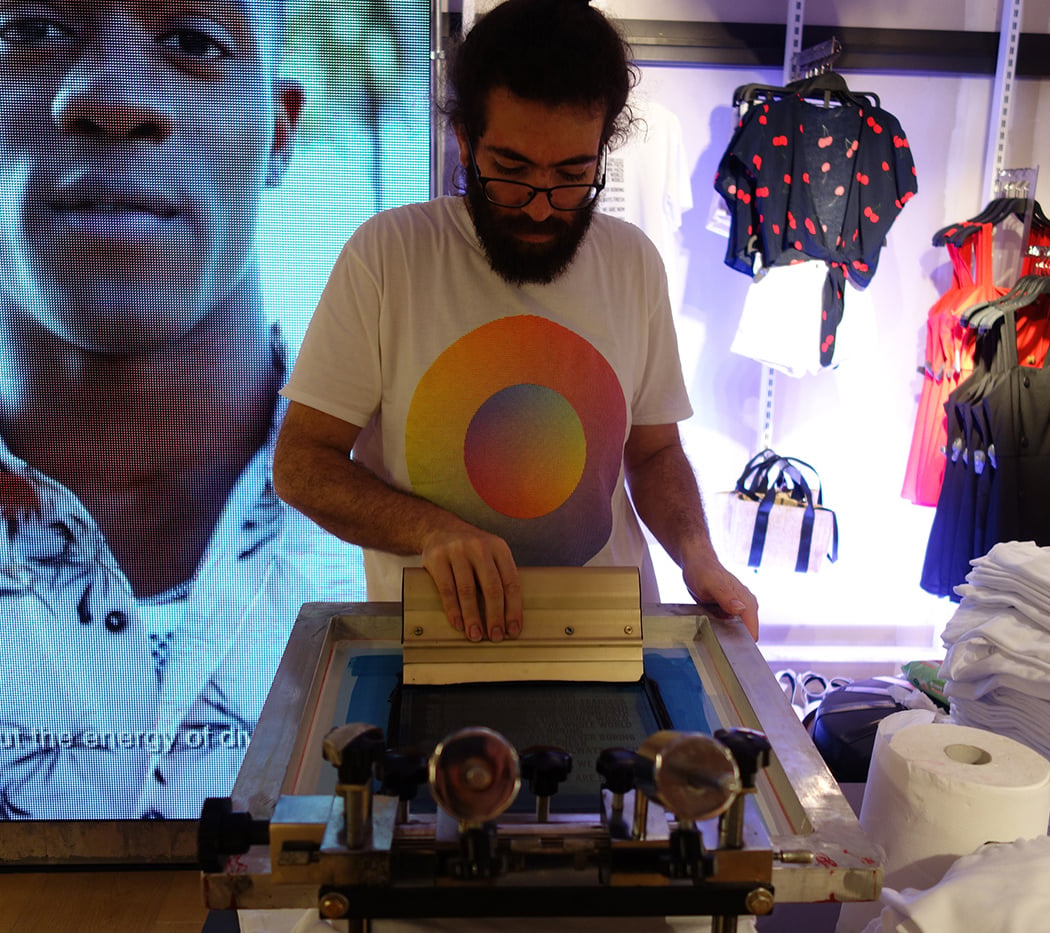 Live Printing Station 3