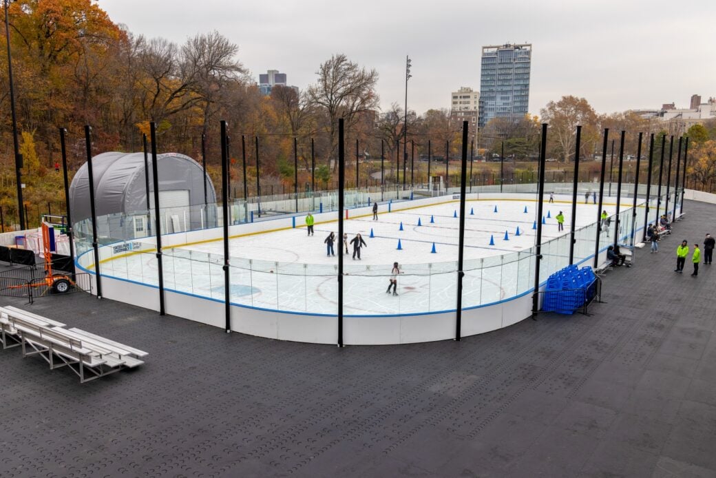 Ice skating at Gottesman Rink 2