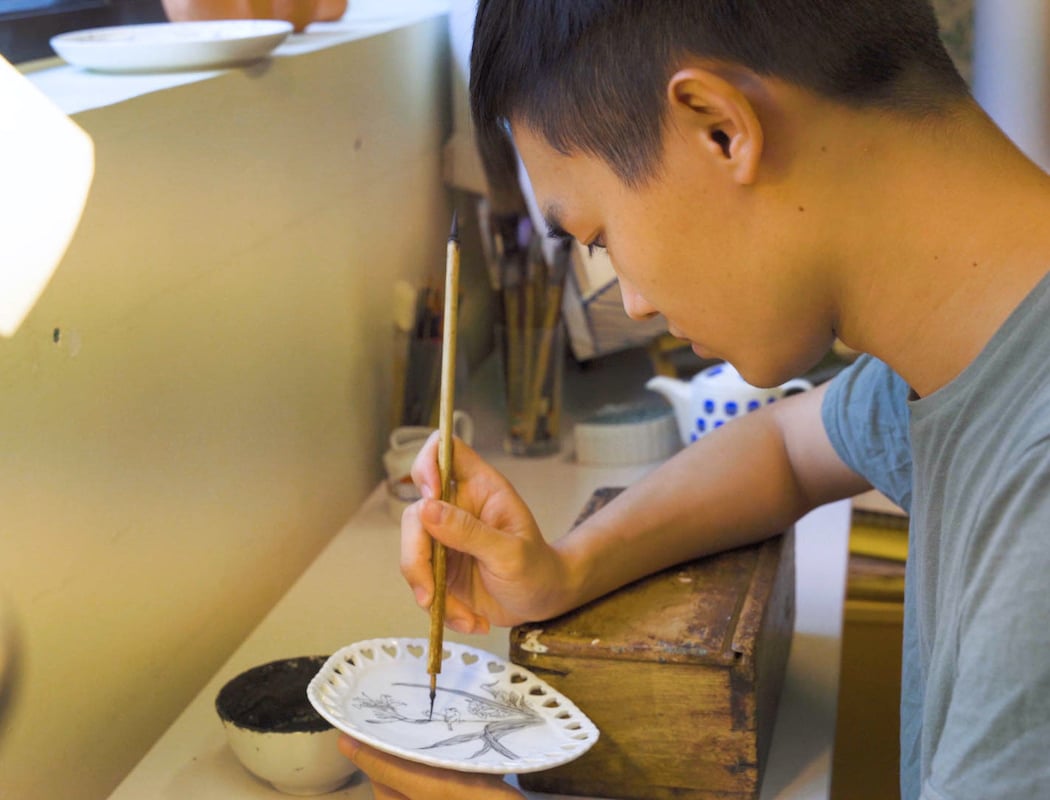 Chinese Porcelain Coloring Workshop 1