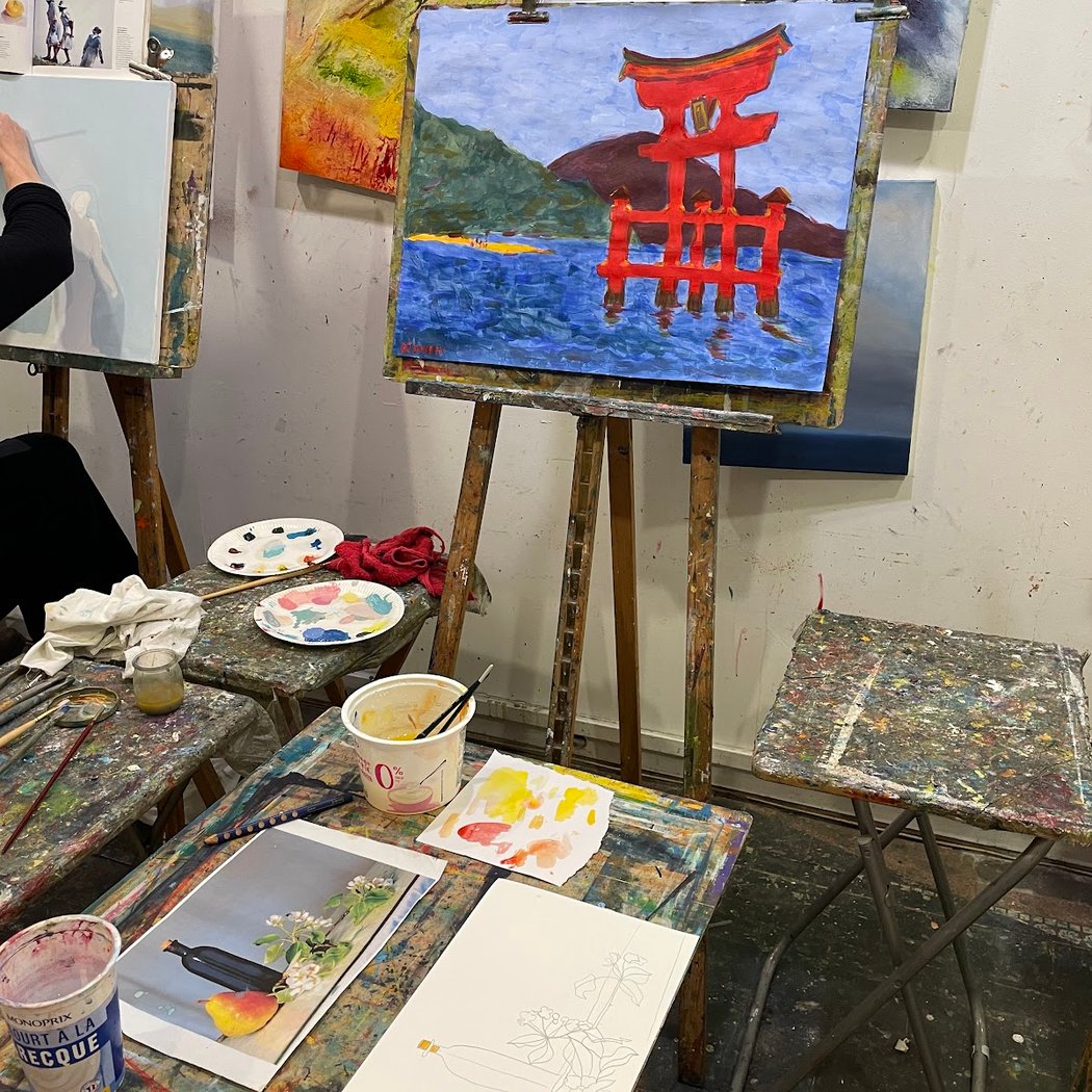 Stages d'art: peinture, dessin, sculpture et autres techniques artistiques 1